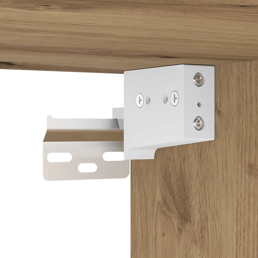 TV-Wandschränke 3 Stk. Artisan-Eiche Holzwerkstoff