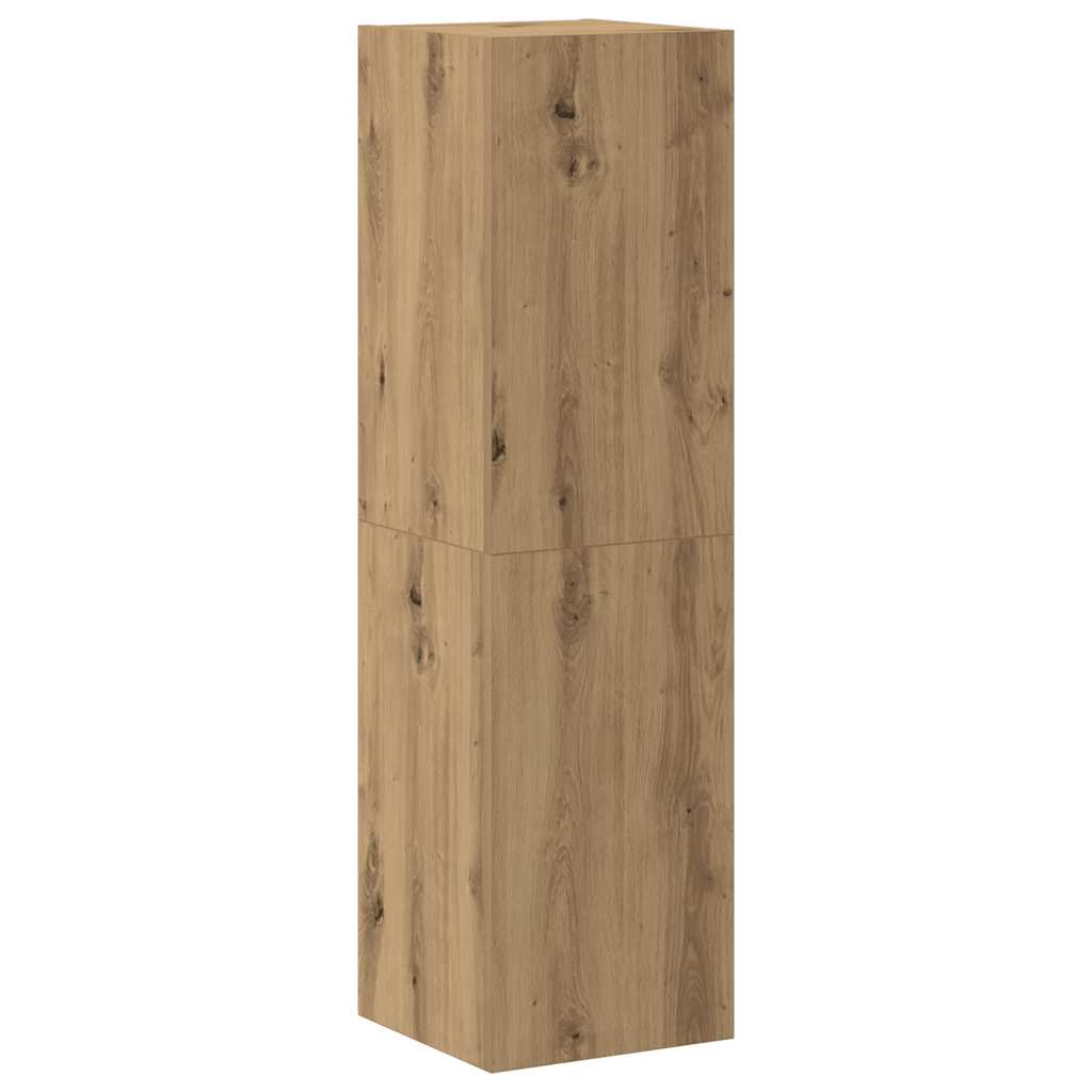 TV-Wandschränke 4 Stk. Artisan-Eiche Holzwerkstoff