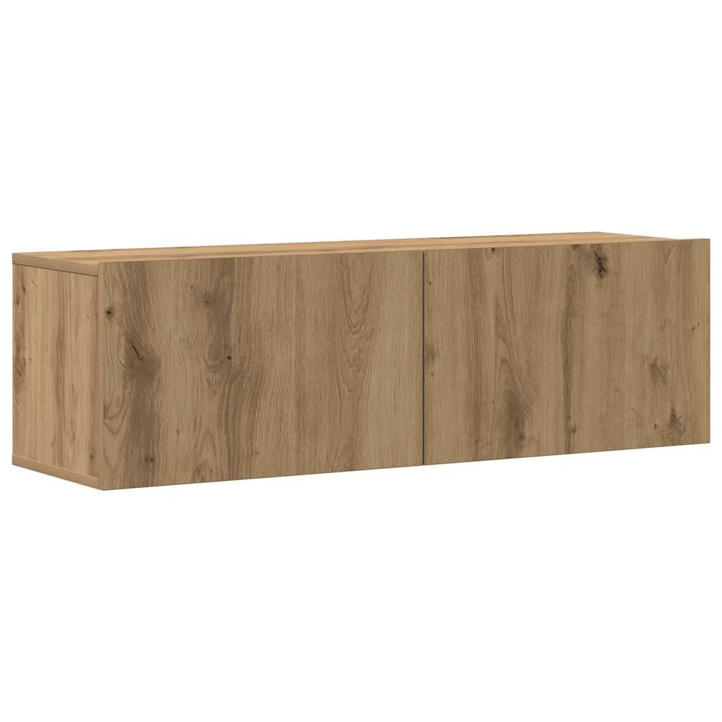 TV-Wandschränke 4 Stk. Artisan-Eiche Holzwerkstoff