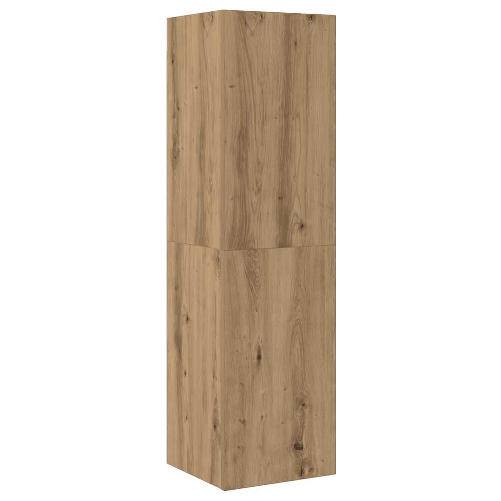 TV-Wandschränke 3 Stk. Artisan-Eiche Holzwerkstoff