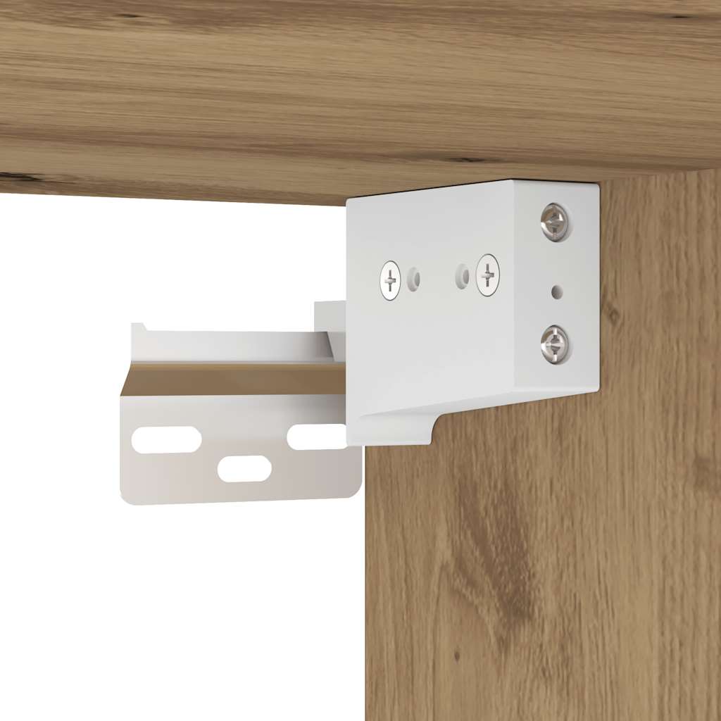 TV-Wandschränke 3 Stk. Artisan-Eiche Holzwerkstoff