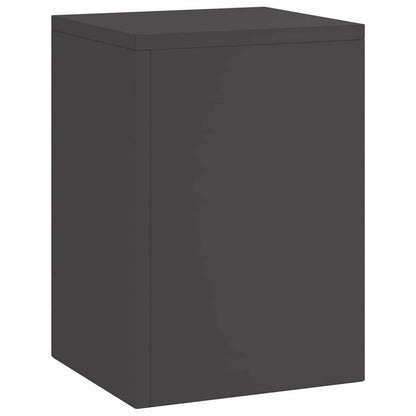 Pflanzenständer 3 pcs Schwarz 24 x 24 x 75 cm Stahl