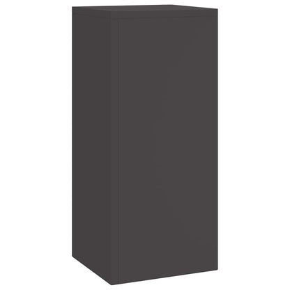 Pflanzenständer 3 pcs Schwarz 24 x 24 x 75 cm Stahl