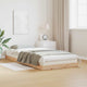 Bodenbettgestell Natur 80 x 210 cm Massivholz Kiefer
