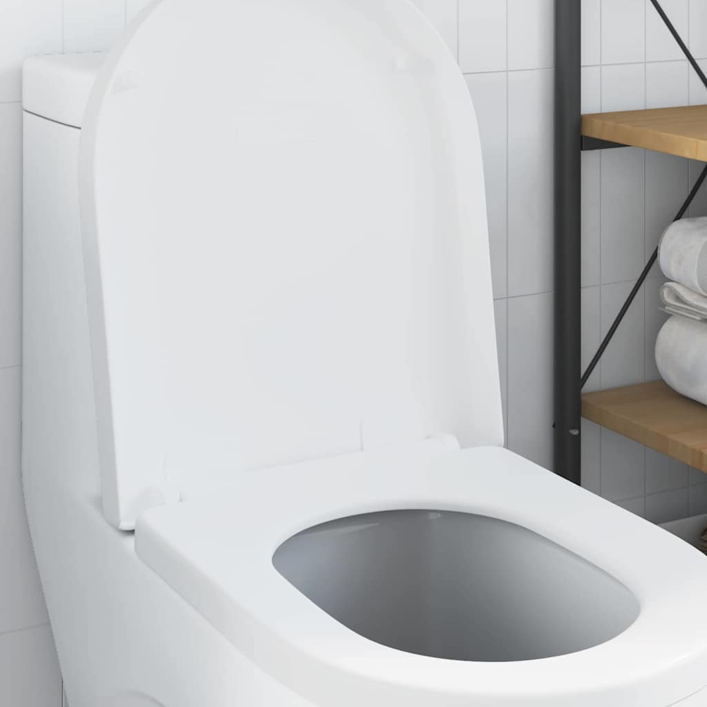Toilettensitz Weiß 48 x 36,5 x 4,5 cm Polypropylen