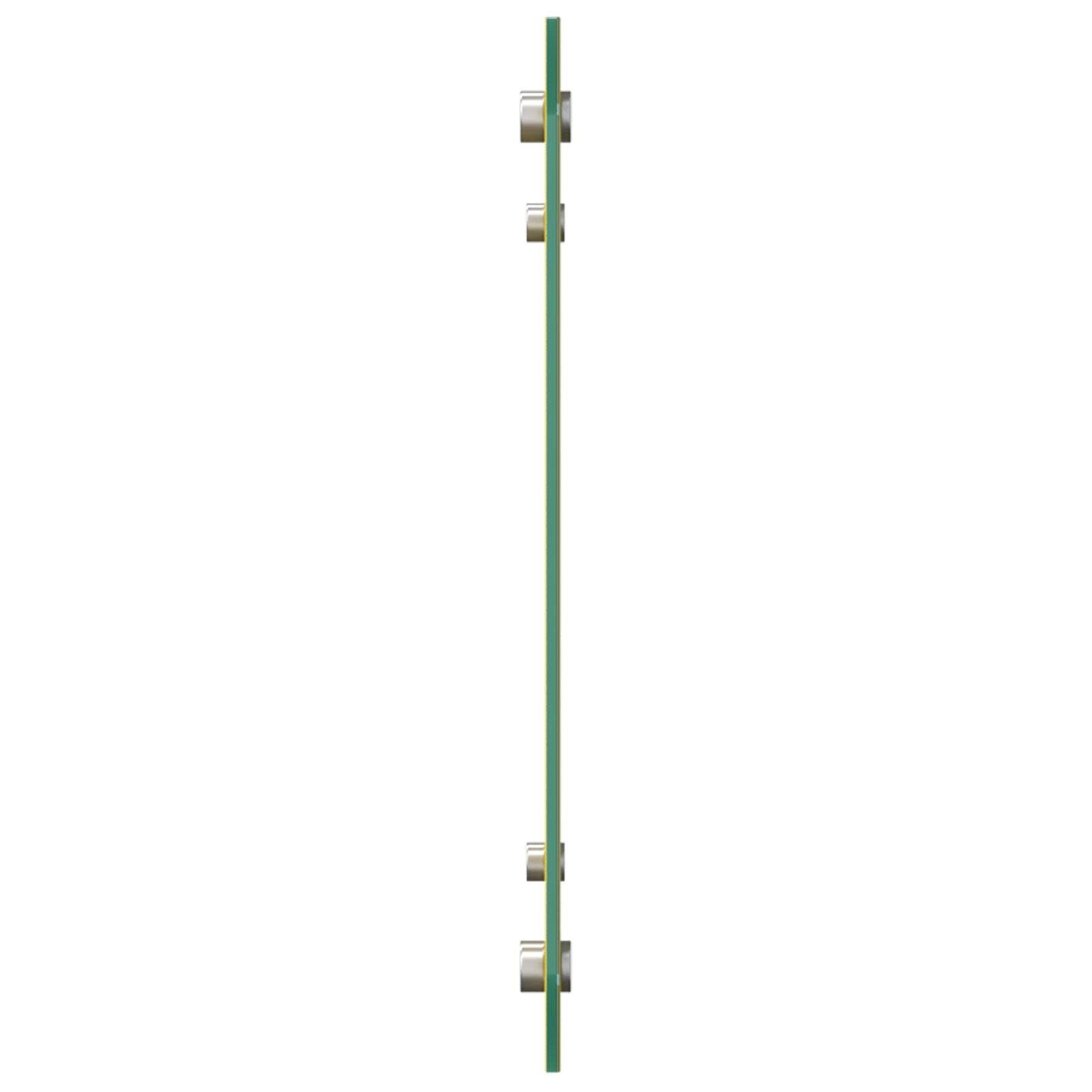 Küchenrückwand Gelb 80x40x0,6 cm aus Sicherheitsglas