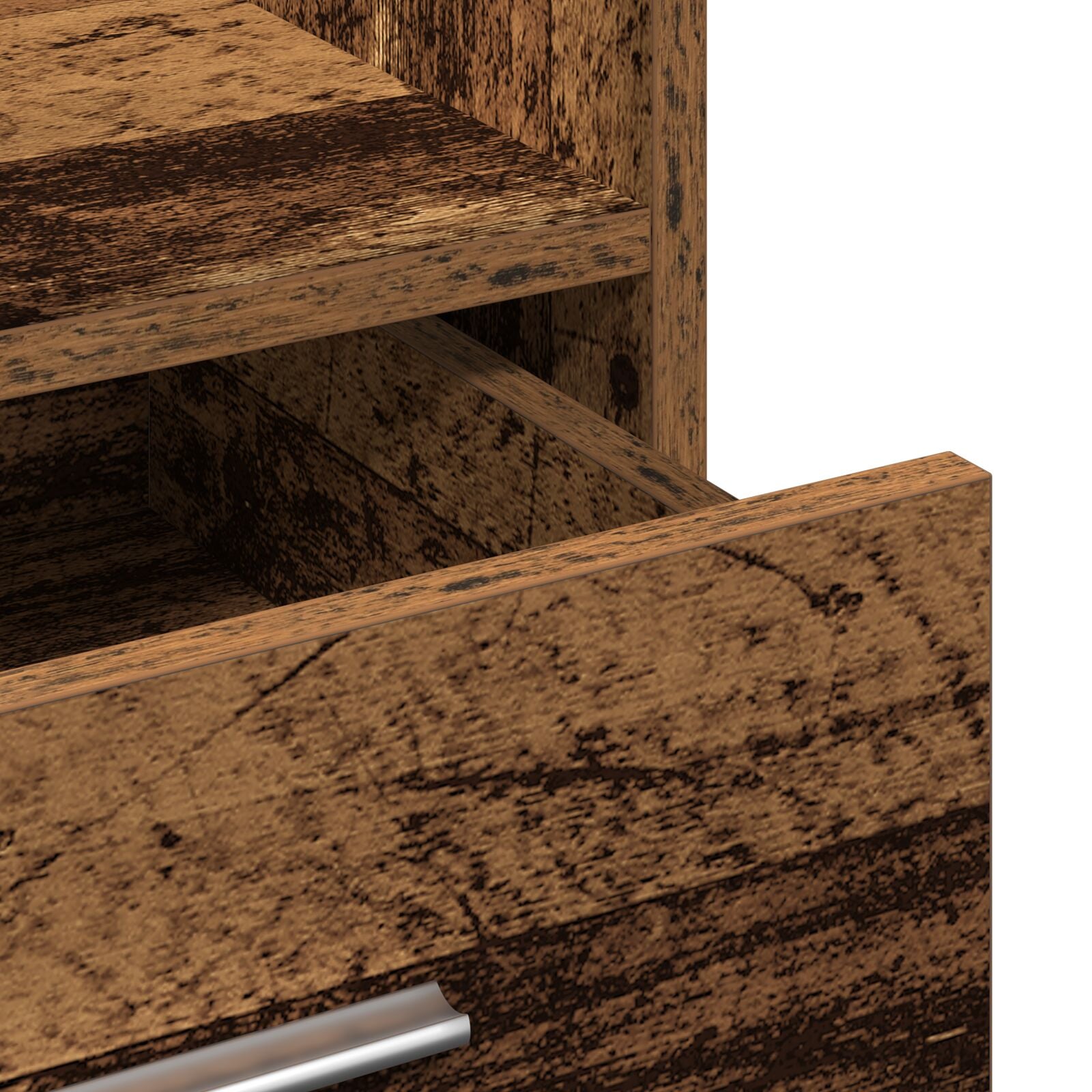 Rednerpult mit Rollen Alte Holzwerkstoff