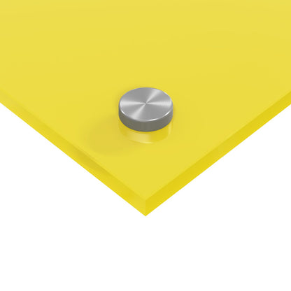 Küchenrückwand Gelb 80x40x0,6 cm aus Sicherheitsglas - Pazzar.ch