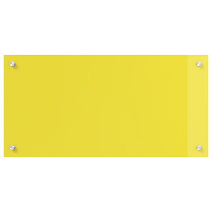 Küchenrückwand Gelb 80x40x0,6 cm aus Sicherheitsglas - Pazzar.ch