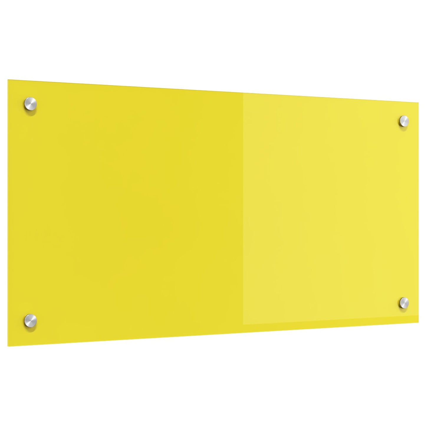 Küchenrückwand Gelb 80x40x0,6 cm aus Sicherheitsglas - Pazzar.ch
