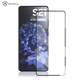 Amorus - Samsung Galaxy S21 (5G) 3D Vollbild Displayschutzglas mit Rahmen - Schwarz