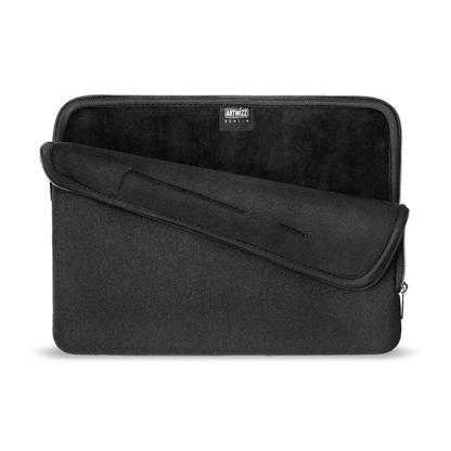 Artwizz - iPad Pro / iPad Air (11"/10.9"/10.5"/10.2") hochwertiger Neopren Sleeve Tasche mit extra Pencil-Halter im Innern - Schwarz - Pazzar.ch