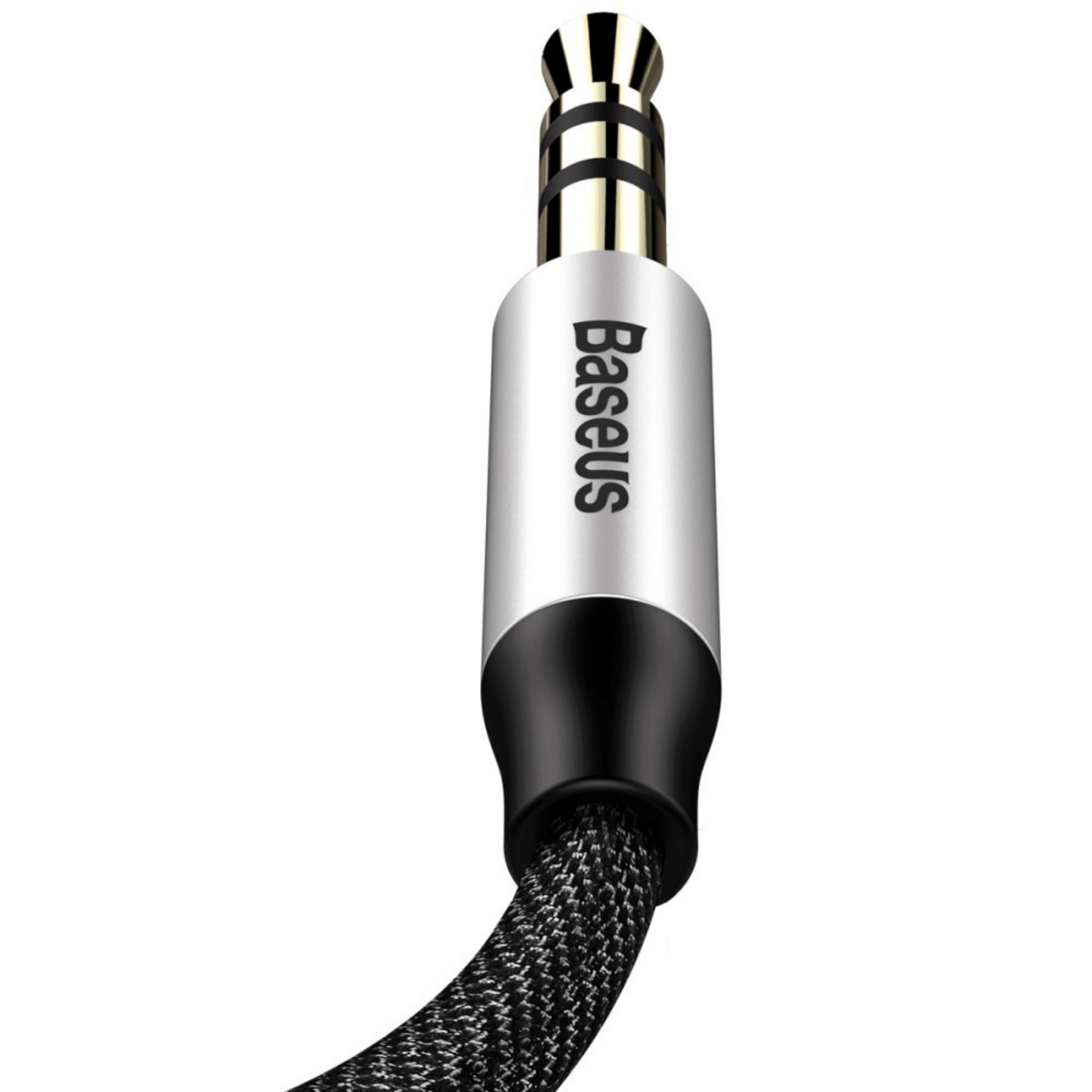 Baseus - (1m) Audio AUX Klinke 3.5mm Kopfhörerstecker Verbindungskabel Yiven Series - Schwarz - Pazzar.ch