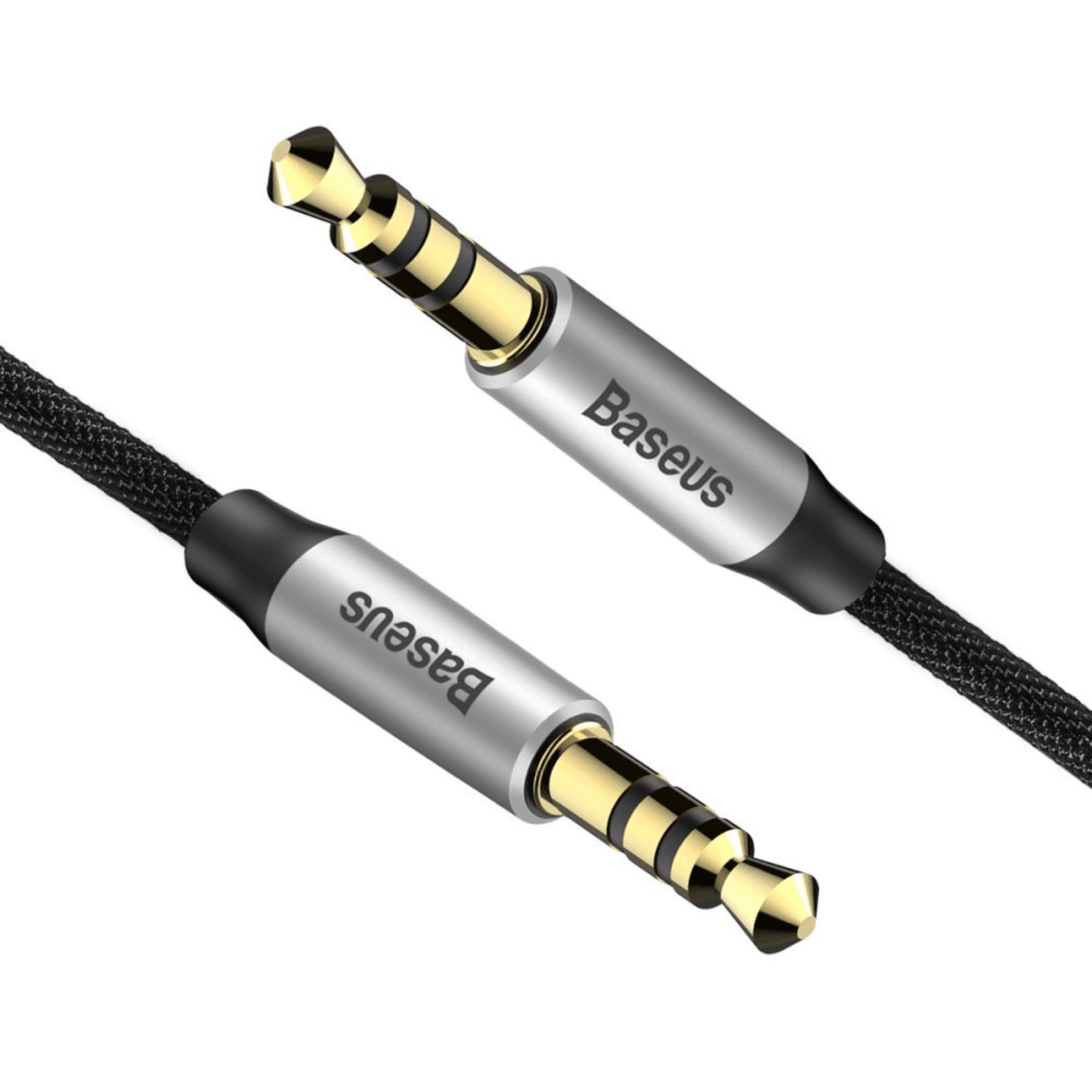 Baseus - (1m) Audio AUX Klinke 3.5mm Kopfhörerstecker Verbindungskabel Yiven Series - Schwarz - Pazzar.ch