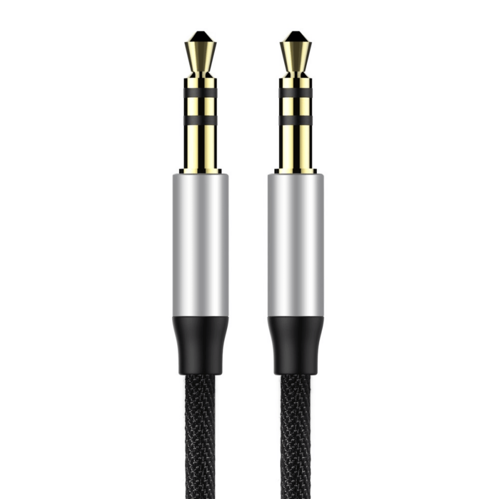 Baseus - (1m) Audio AUX Klinke 3.5mm Kopfhörerstecker Verbindungskabel Yiven Series - Schwarz