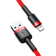 Baseus - (2m) Lightning zu USB-A Ladekabel Datenkabel Cafule Serie - Rot