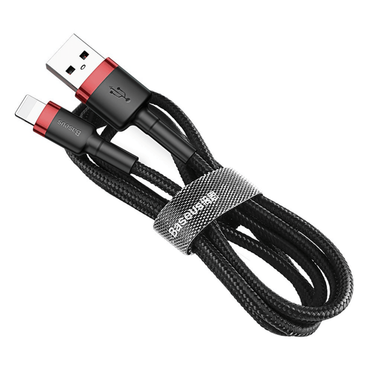 Baseus - (2m) Lightning zu USB-A Ladekabel Datenkabel Cafule Serie - Schwarz - Pazzar.ch