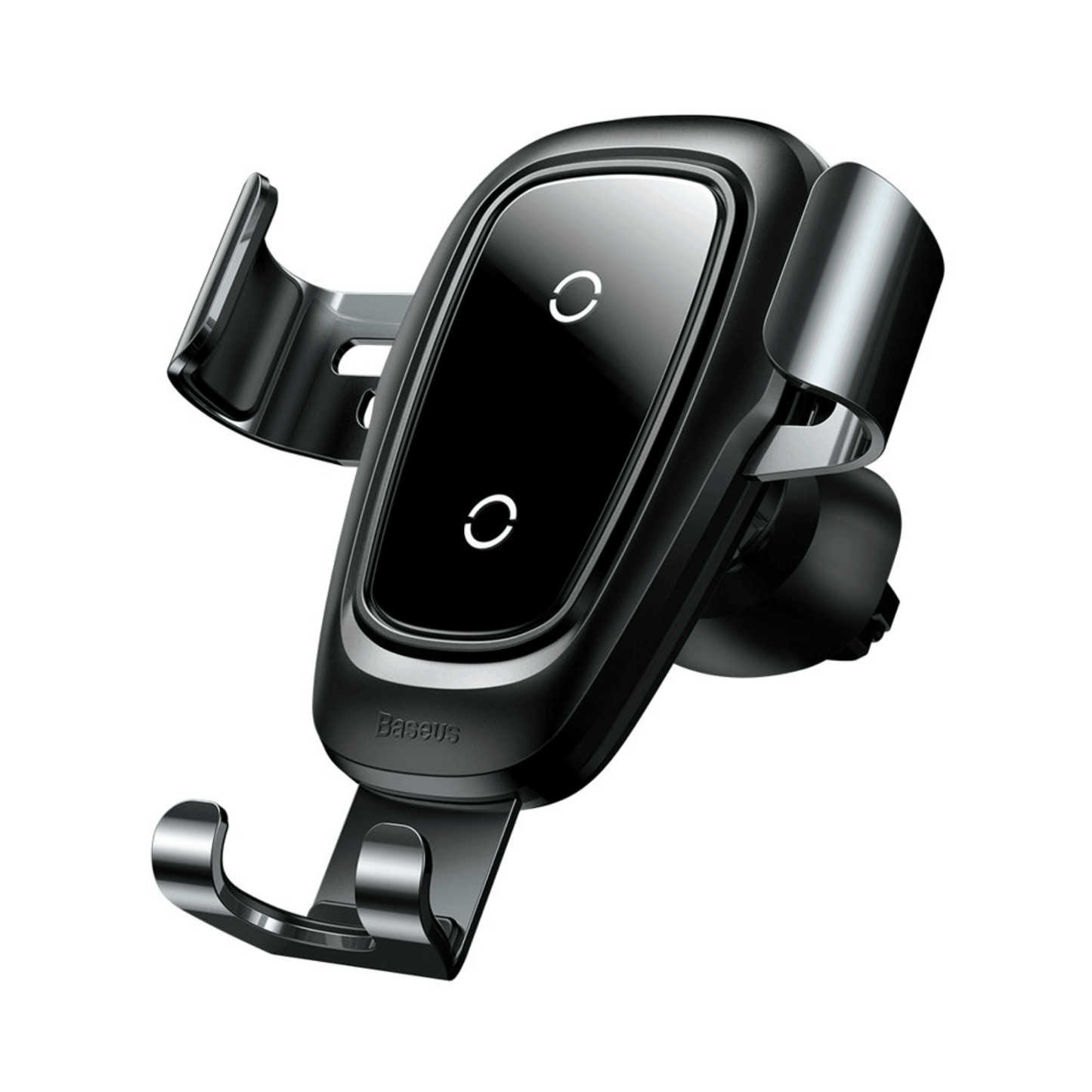 Baseus - 10W Qi Wireless Fast Charge Auto KFZ Halterung Ladegerät / Lüftungsgitter Befestigung (Air Frame) - Schwarz - Pazzar.ch