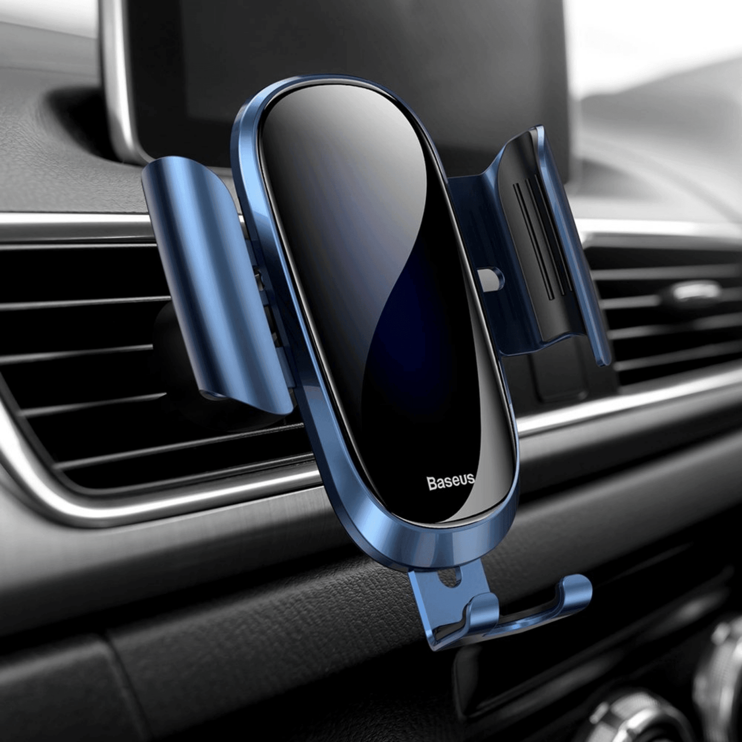 Baseus - Future Gravity Car Mount Auto KFZ Halterung Lüftungsgitter Befestigung (Air Frame) - Blau - Pazzar.ch