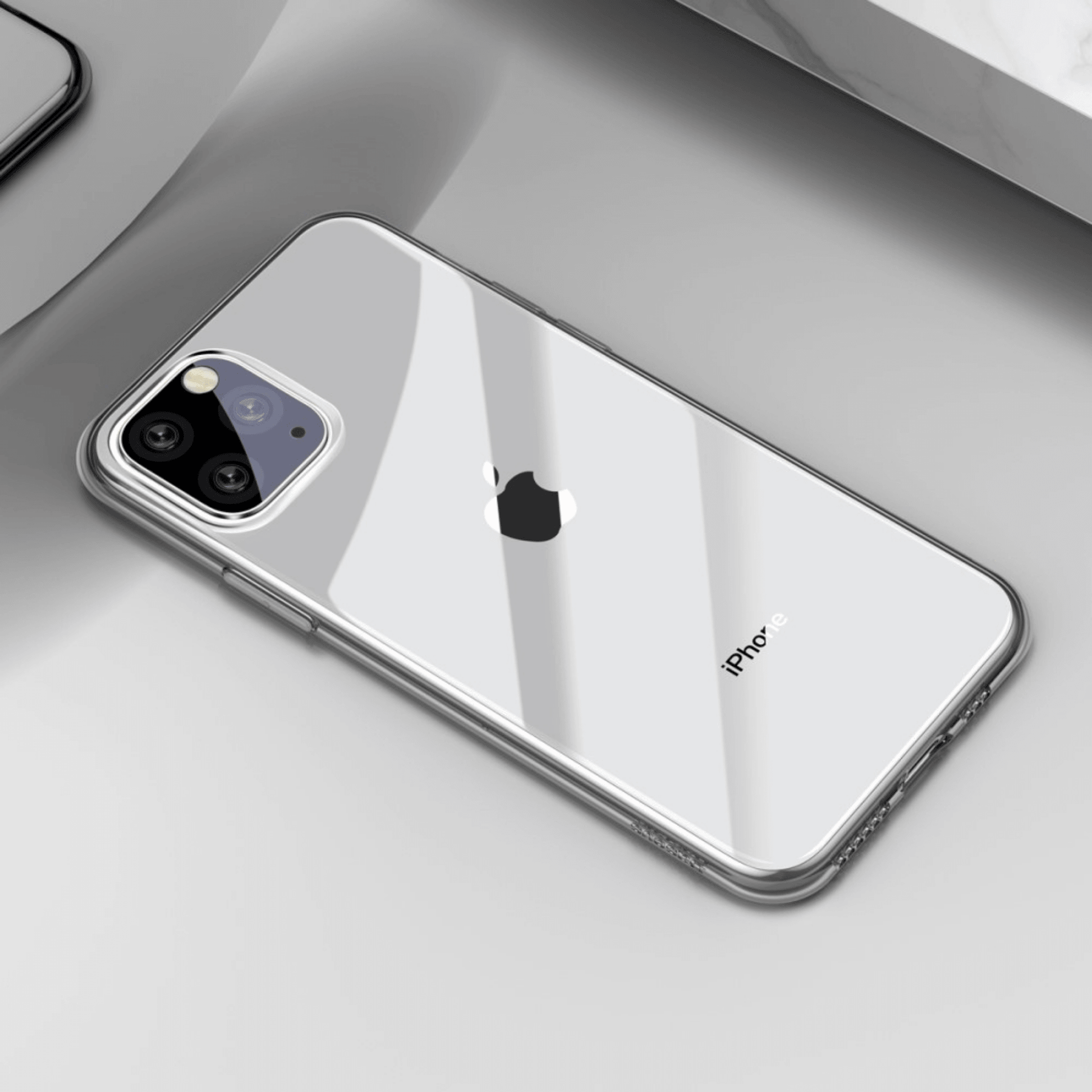 Baseus - iPhone 11 Pro Back Cover TPU Silikon Simple Series Schutzhülle - Transparent