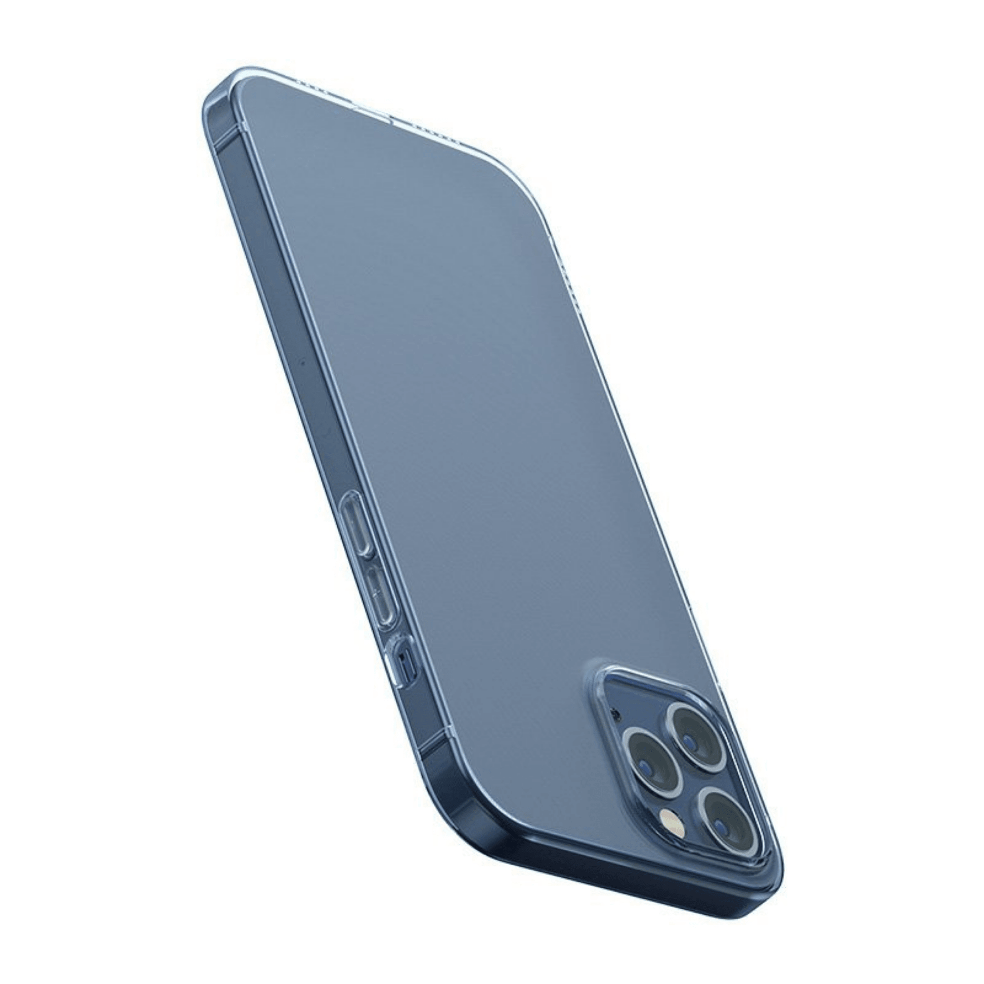 Baseus - iPhone 12 / iPhone 12 Pro Simple Series Case Silikon TPU Schutzhülle - Transparent