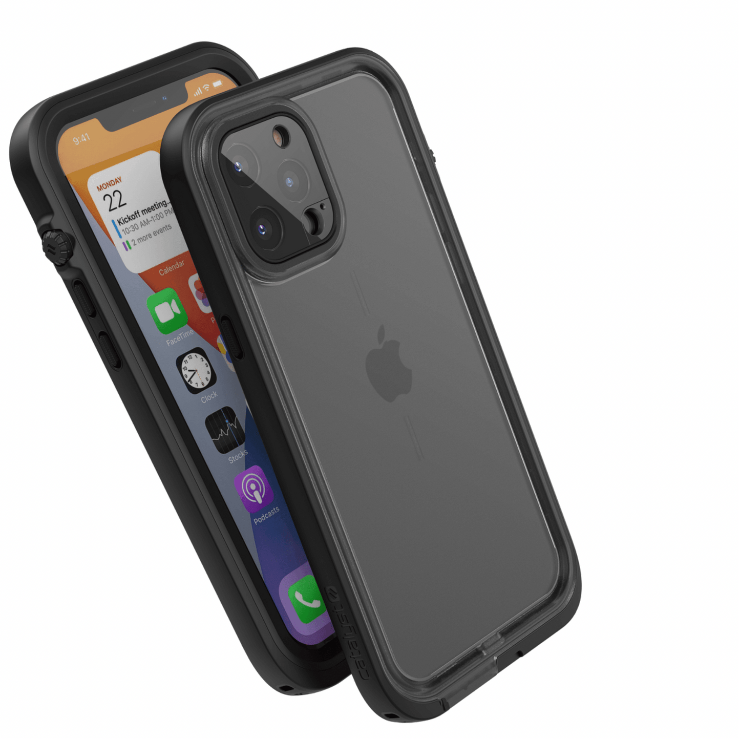 Catalyst - iPhone 12 Pro Max Wasserdichtes (10m) und Schock Resistentes Case (2m) - Stealth Black - Pazzar.ch