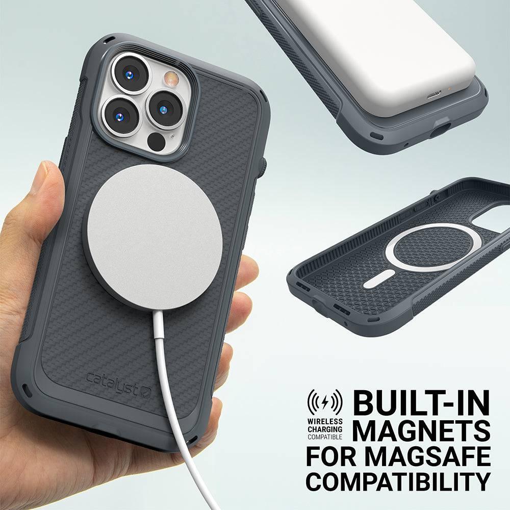 Catalyst - iPhone 13 Pro TPU Schock resistentes Case - Grau - Pazzar.ch
