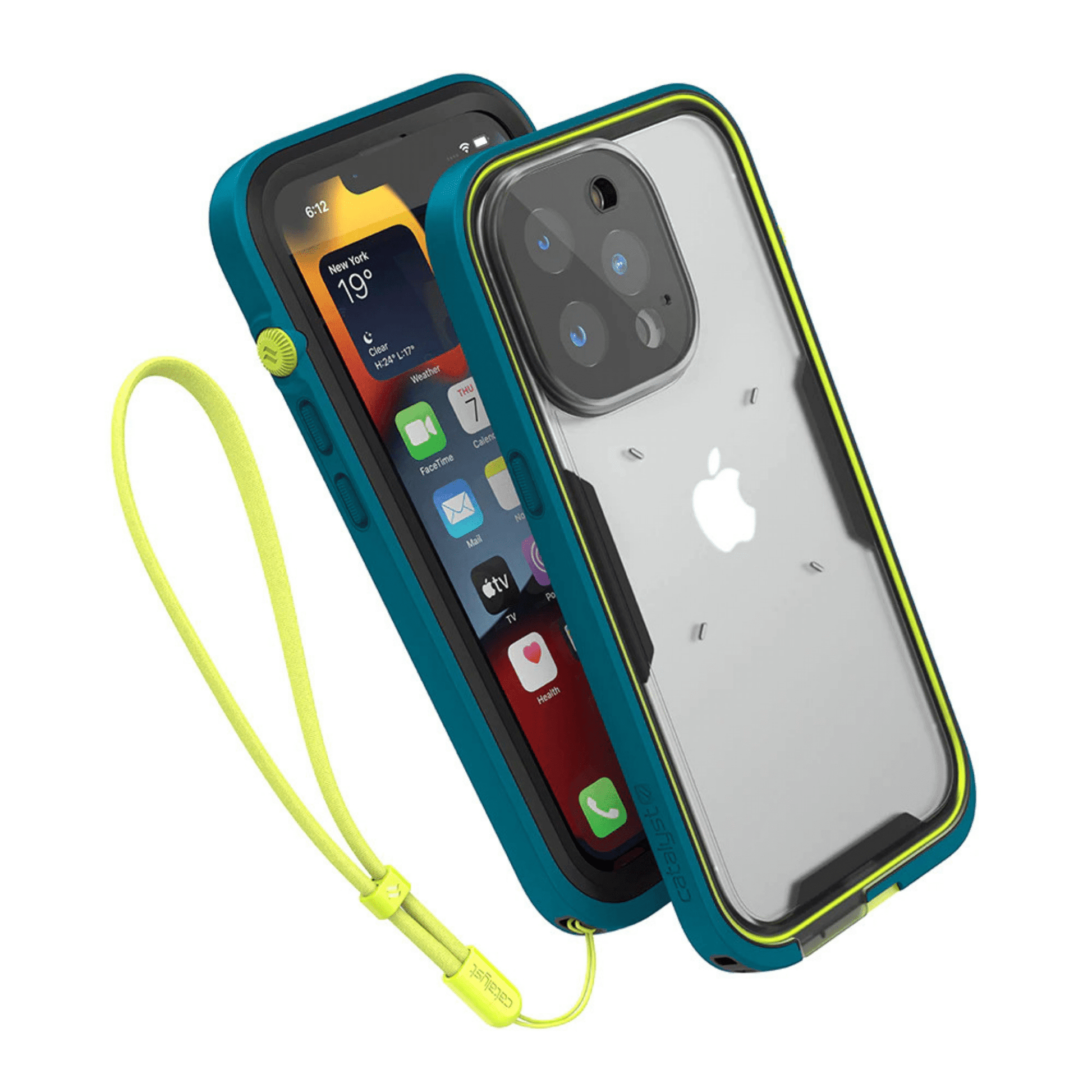 Catalyst - iPhone 13 Pro Wasserdichtes (10m) und Schock Resistentes Case (2m) - Marine Blue