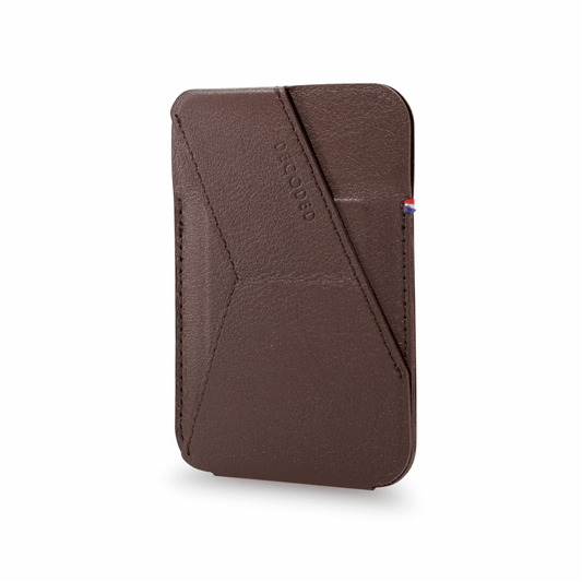 Decoded - Elegantes Leder Wallet mit MagSafe und mit integrierter Standfunktion - Braun - Pazzar.ch