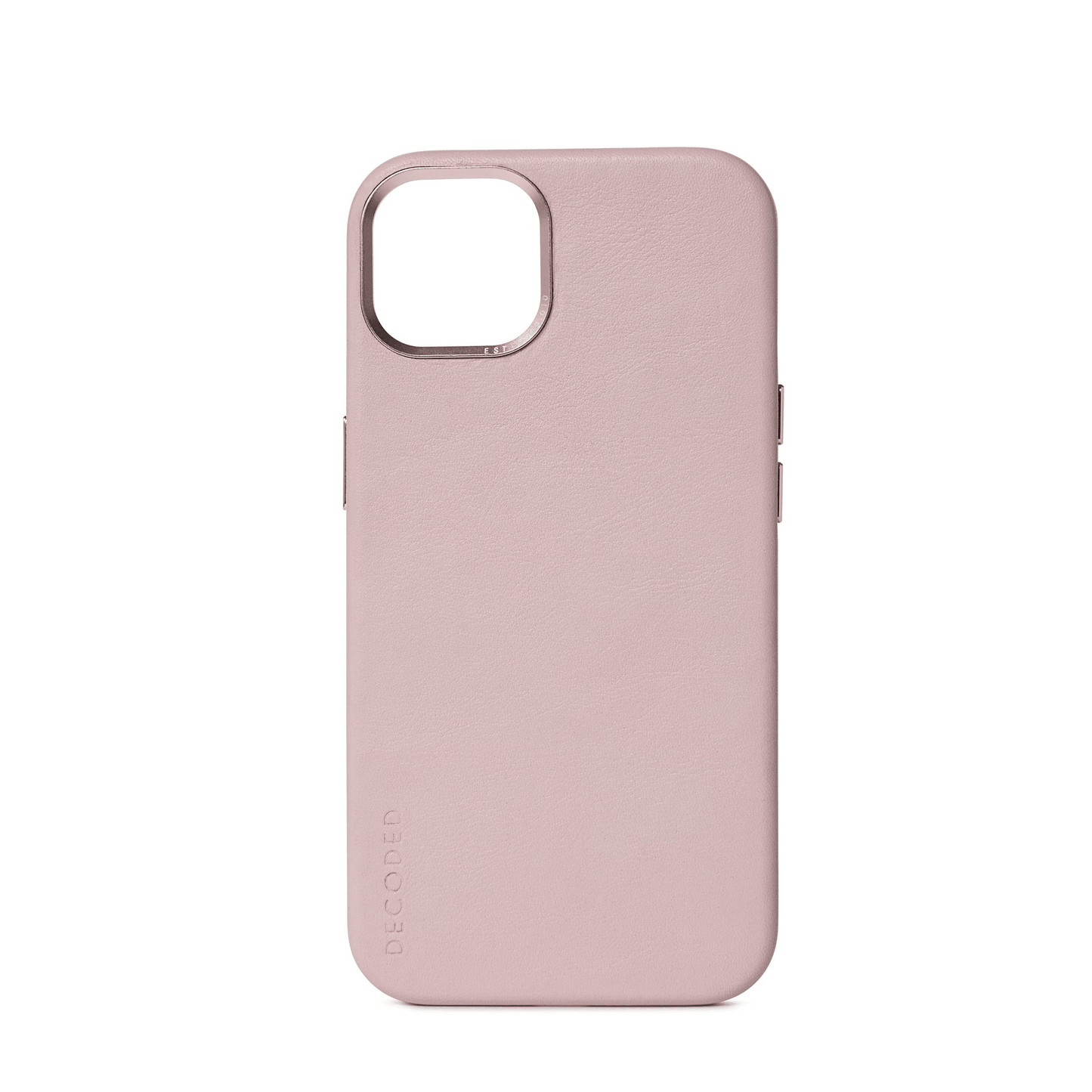 Decoded - iPhone 13 Leder Backcover - Rosa - Pazzar.ch