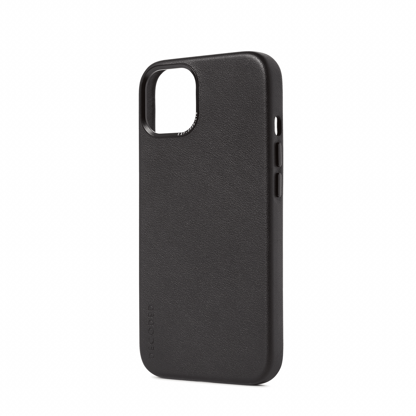 Decoded - iPhone 13 Pro Leder Backcover - Schwarz - Pazzar.ch