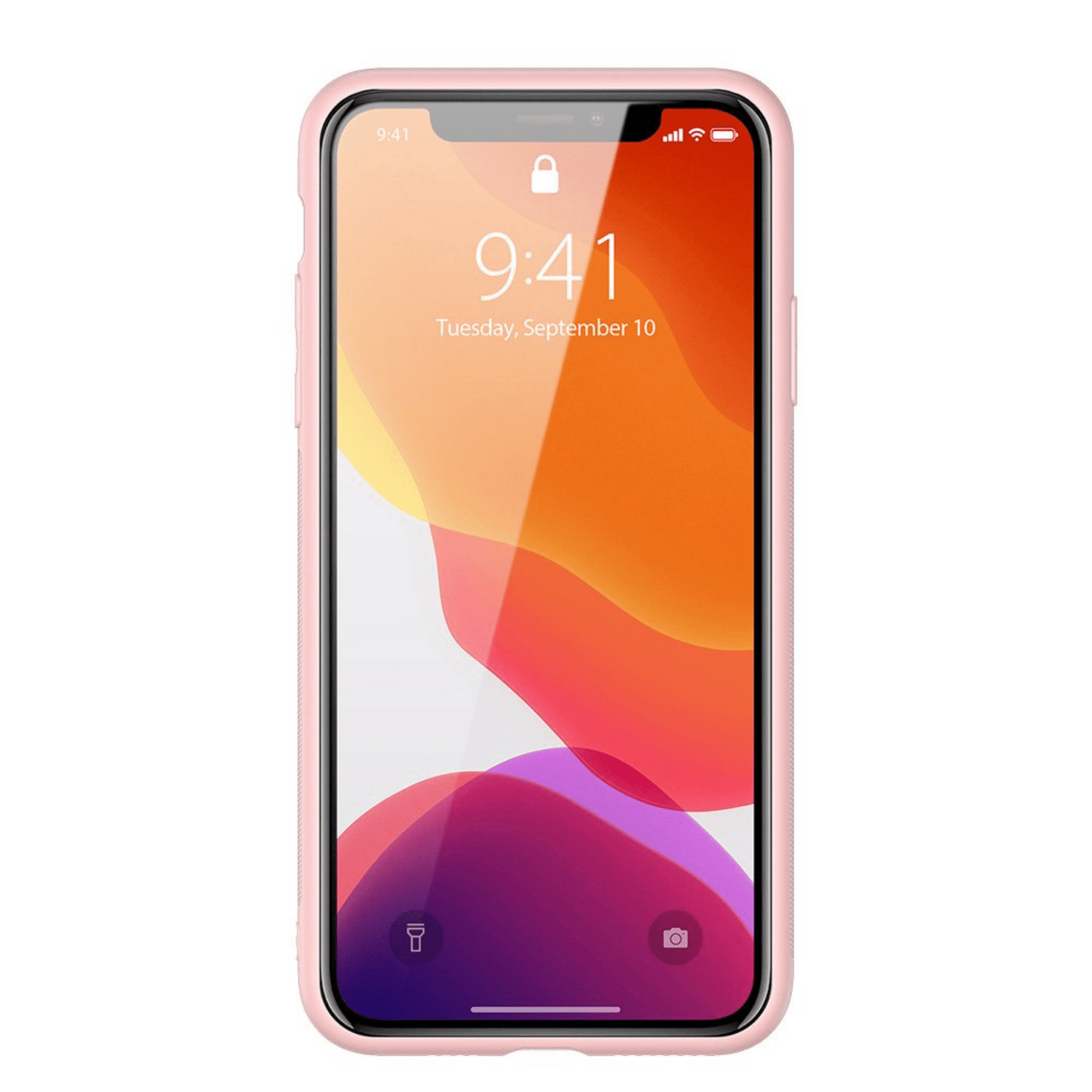 Dux Ducis - iPhone 11 Pro Back Cover Yolo Series PU-Leder Schutzhülle - Pink