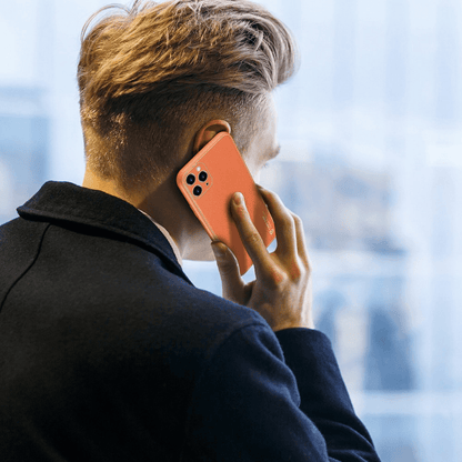 Dux Ducis - iPhone 11 Pro Max Back Cover Yolo Series PU-Leder Schutzhülle - Orange - Pazzar.ch