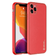 Dux Ducis - iPhone 11 Pro Max Back Cover Yolo Series PU-Leder Schutzhülle - Rot