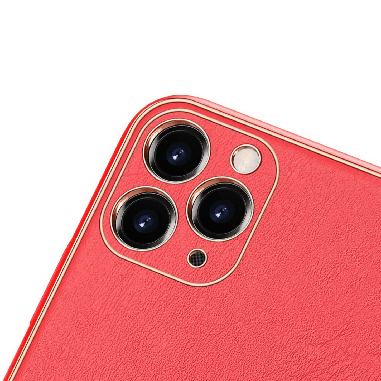 Dux Ducis - iPhone 11 Pro Max Back Cover Yolo Series PU-Leder Schutzhülle - Rot - Pazzar.ch