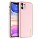 Dux Ducis - iPhone 12 Mini Back Cover Yolo Series PU-Leder Schutzhülle - Pink