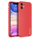 Dux Ducis - iPhone 12 Mini Back Cover Yolo Series PU-Leder Schutzhülle - Rot