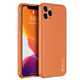 Dux Ducis - iPhone 12 Pro Max Back Cover Yolo Series PU-Leder Schutzhülle - Orange