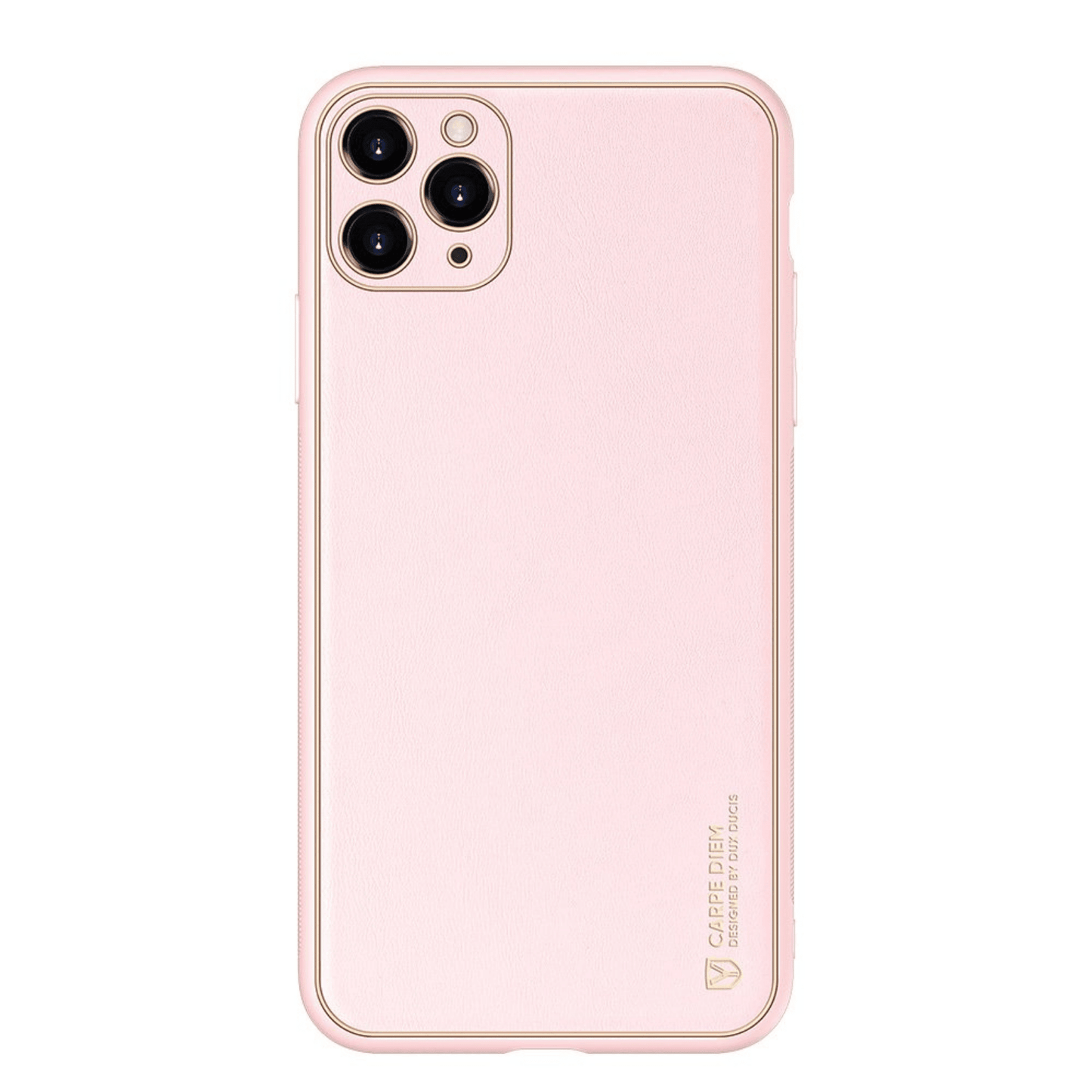 Dux Ducis - iPhone 12 Pro Max Back Cover Yolo Series PU-Leder Schutzhülle - Pink - Pazzar.ch