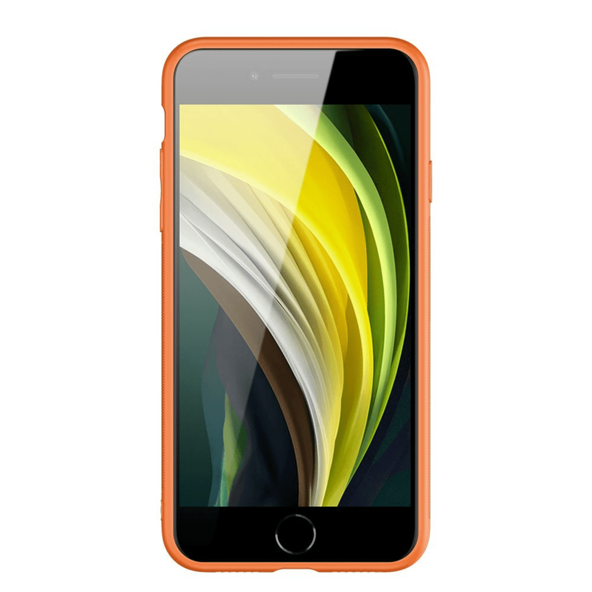 Dux Ducis - iPhone SE (2020) / iPhone 8 / iPhone 7 Back Cover Yolo Series PU-Leder Schutzhülle - Orange