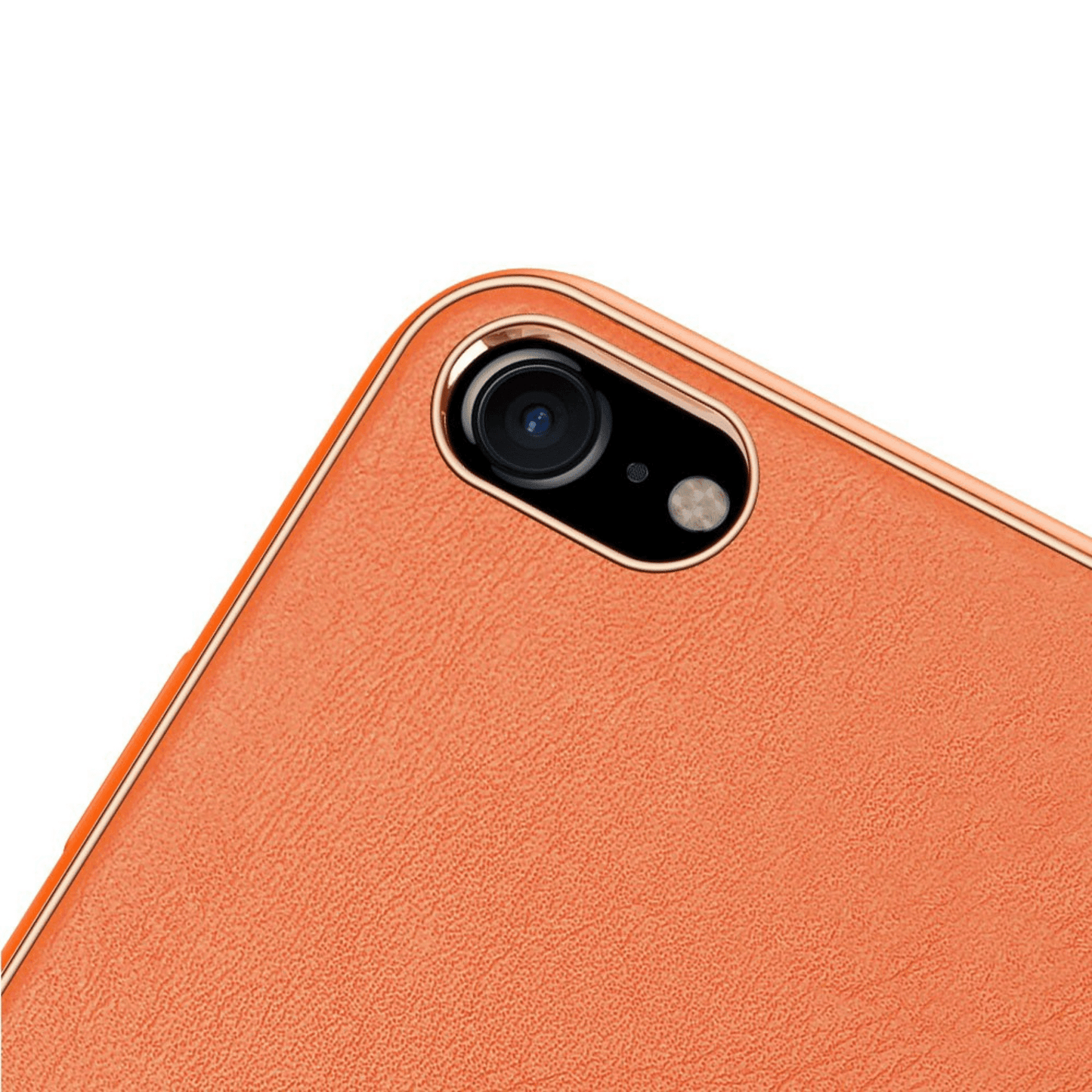 Dux Ducis - iPhone SE (2020) / iPhone 8 / iPhone 7 Back Cover Yolo Series PU-Leder Schutzhülle - Orange - Pazzar.ch