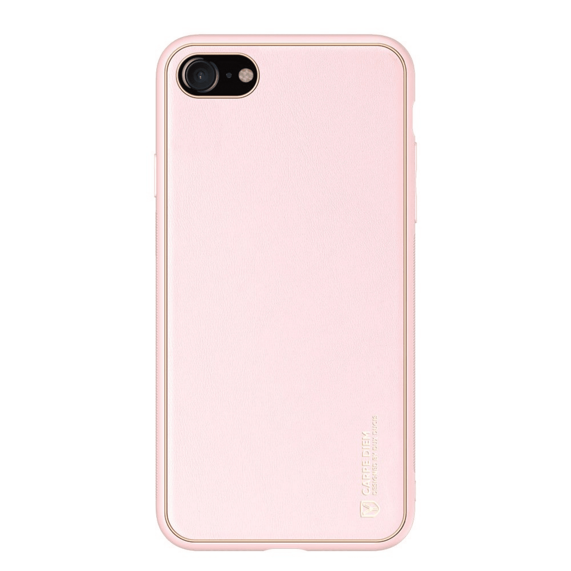 Dux Ducis - iPhone SE (2020) / iPhone 8 / iPhone 7 Back Cover Yolo Series PU-Leder Schutzhülle - Pink