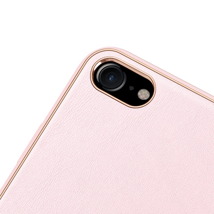 Dux Ducis - iPhone SE (2020) / iPhone 8 / iPhone 7 Back Cover Yolo Series PU-Leder Schutzhülle - Pink - Pazzar.ch