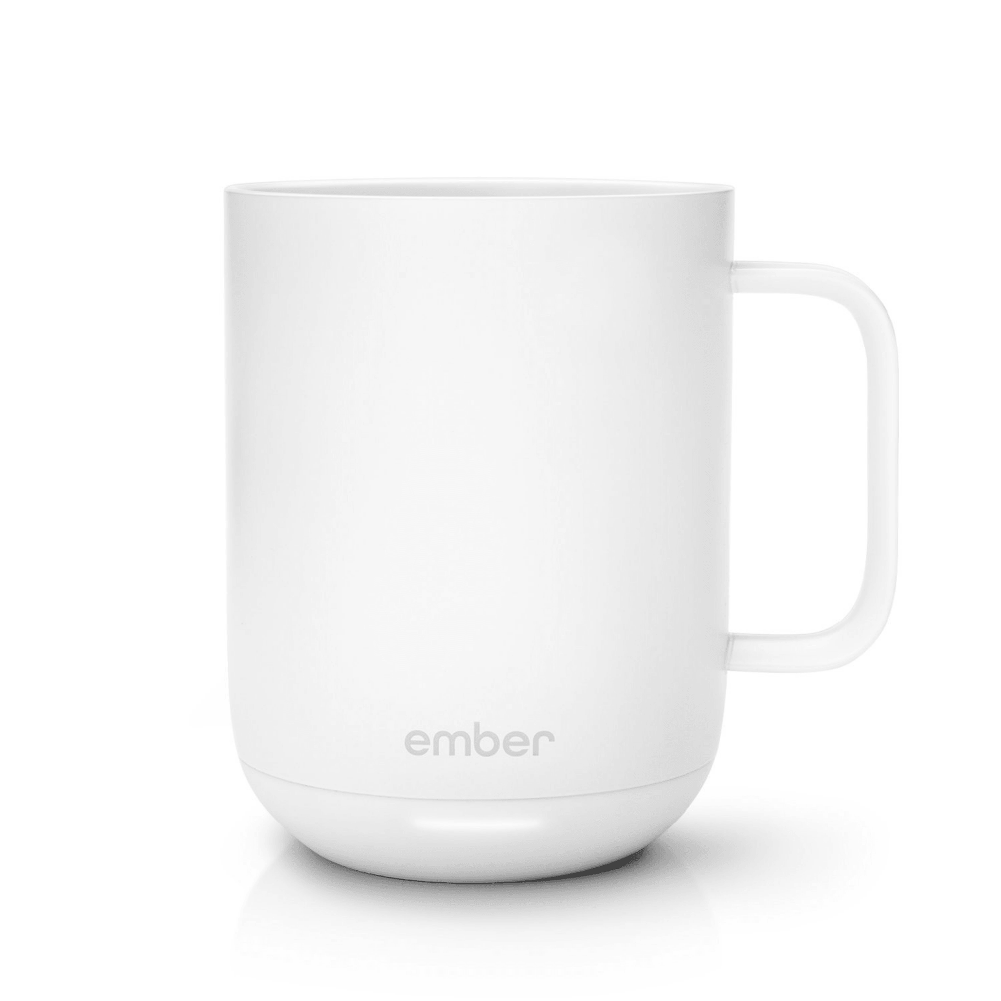 Ember - Hochwertige Keramiktasse mit Temperaturregelung (295 ml) - Weiss