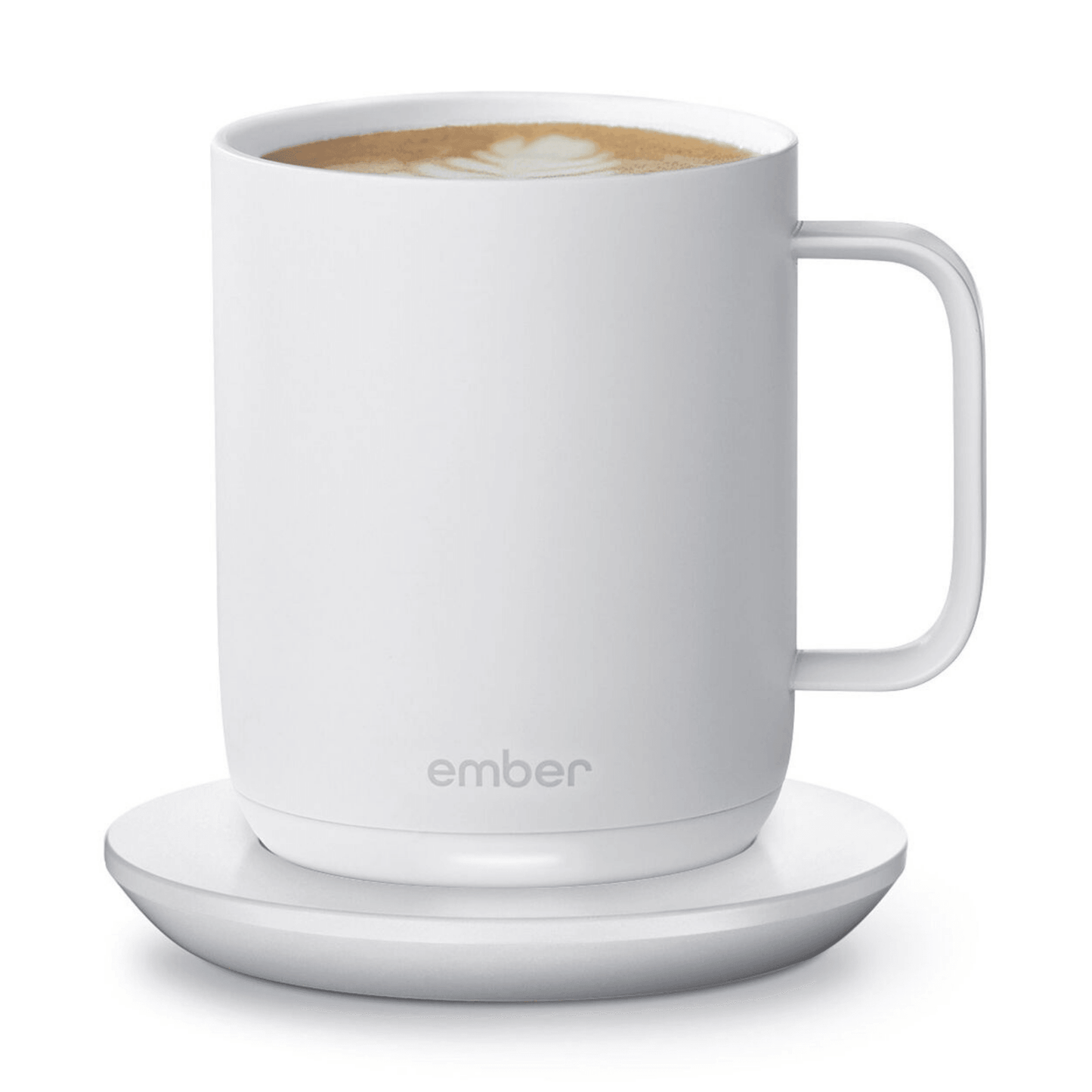 Ember - Hochwertige Keramiktasse mit Temperaturregelung (295 ml) - Weiss - Pazzar.ch