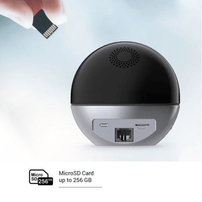 EZVIZ - Intelligente WLAN 340° schwenk- & 75° neigbare smarte Überwachungskamera 2K/4MP Auflösung - Schwarz/Space Gray - Pazzar.ch