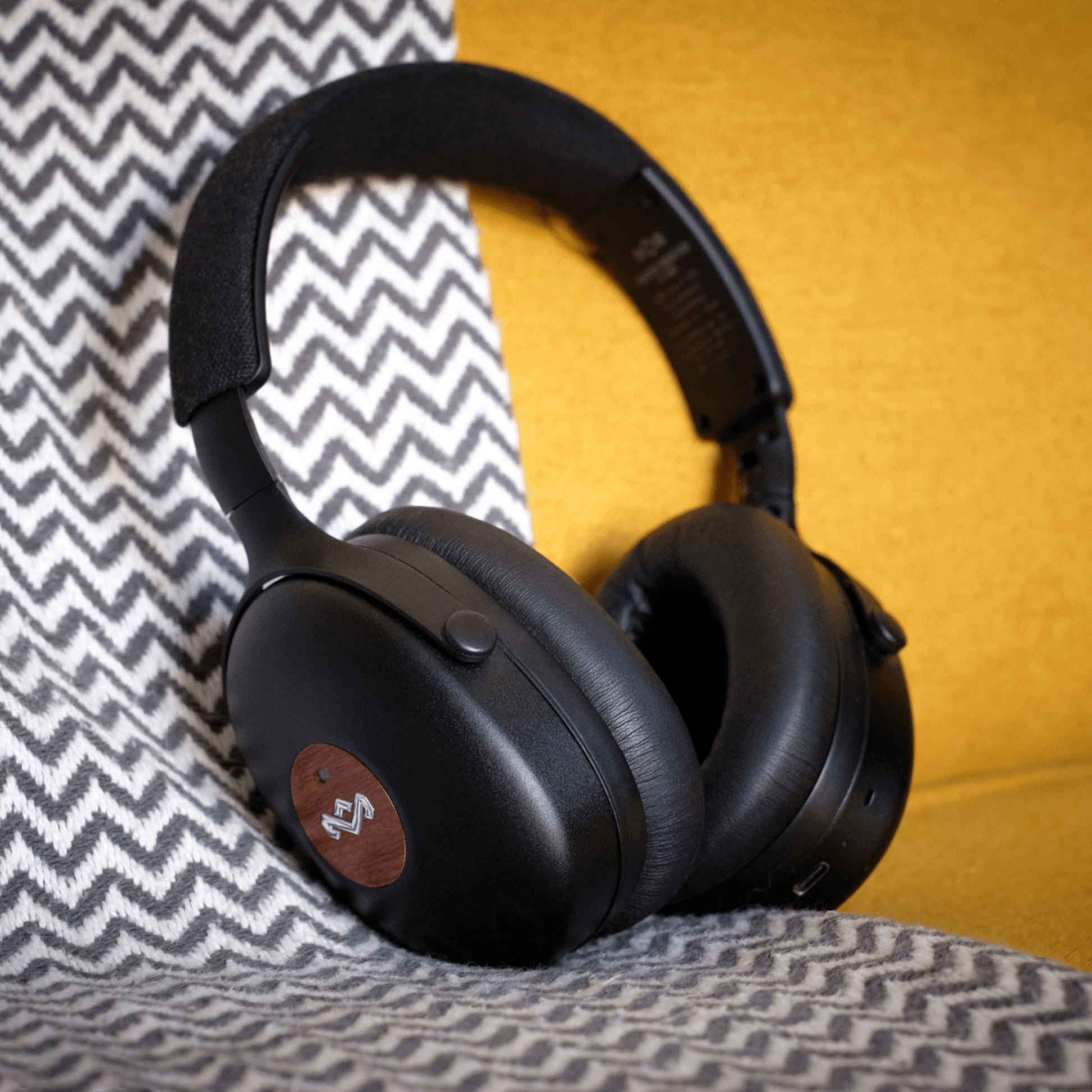 House Of Marley - Bluetooth On-Ear Kopfhörer mit Active Noise Cancelling - Signature Black