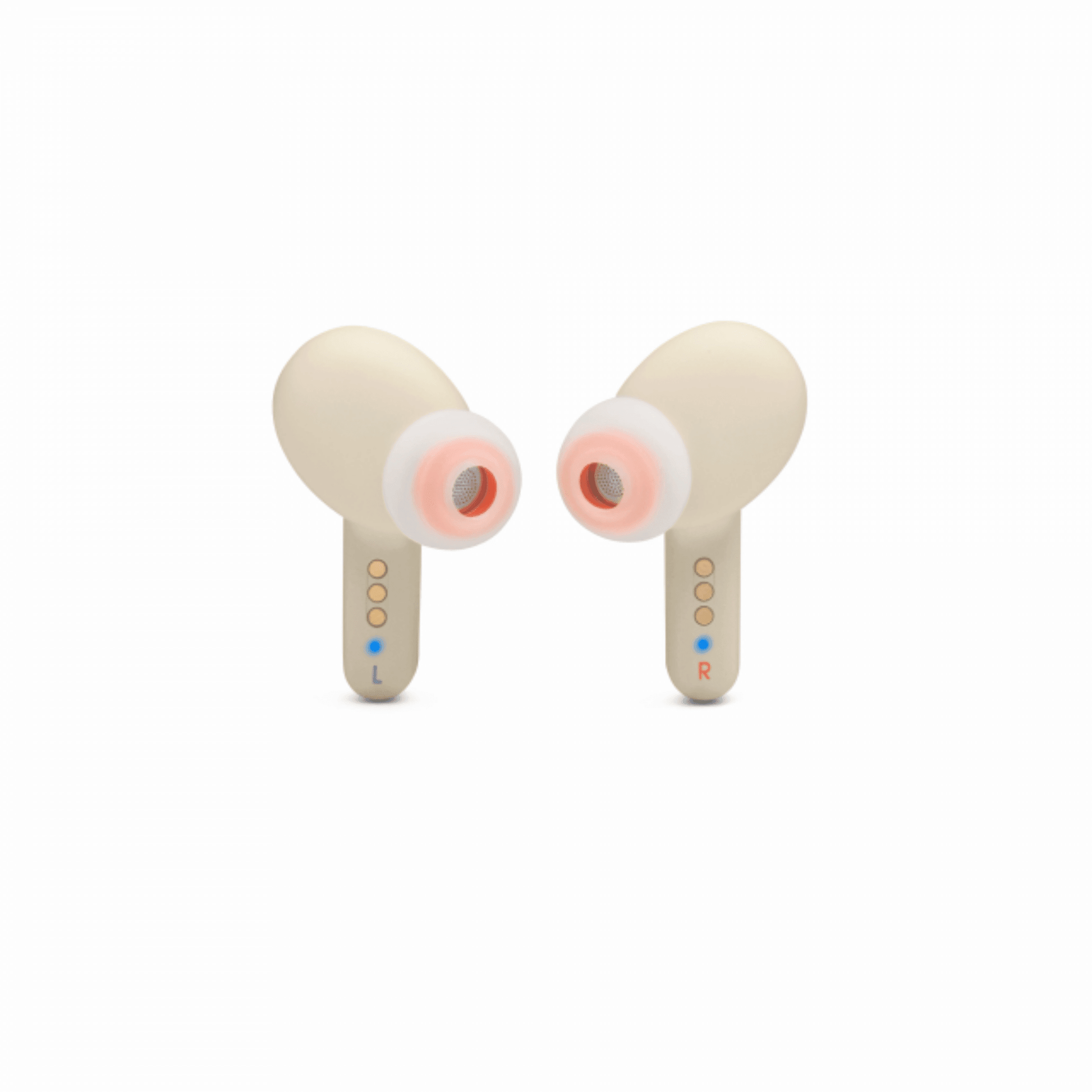 JBL - Live Pro+ True Wireless In-Ear Kopfhörer mit adaptiven Noise-Cancelling & JBL Pro Sound - Beige