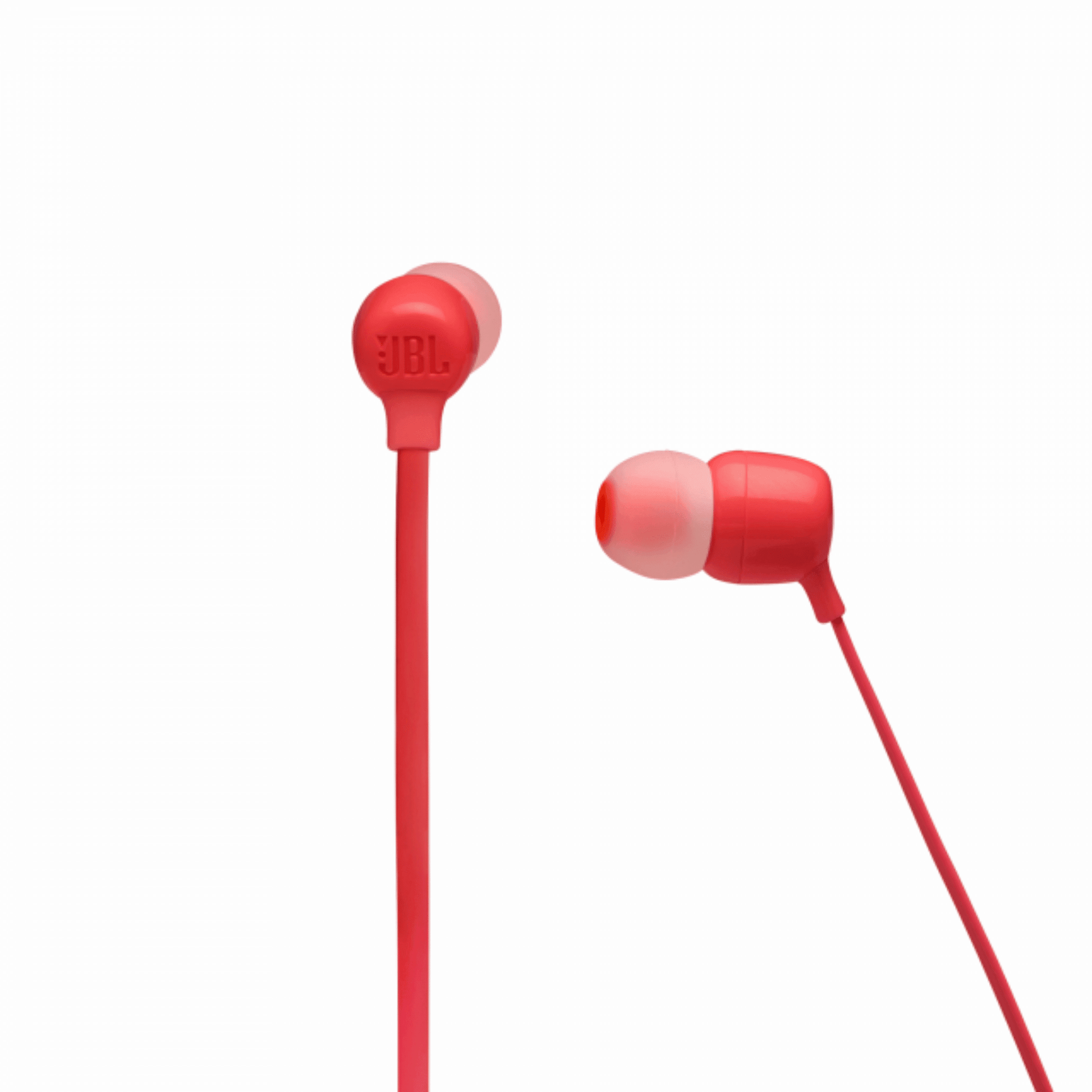 JBL - Tune 125BT Bluetooth In-Ear Kopfhörer mit Mikrofon & 3-Button Remote - Rot