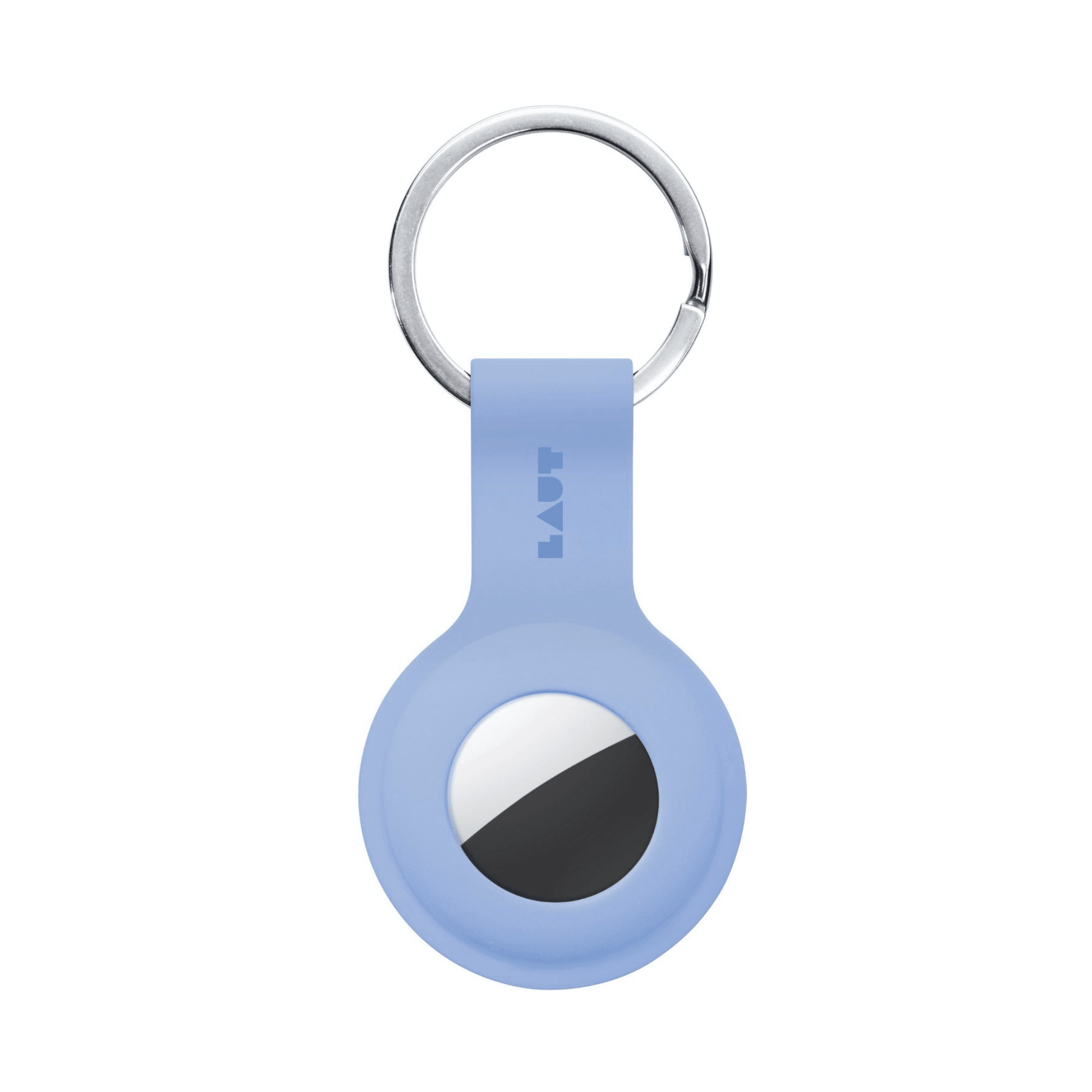 LAUT - AirTag Schlüsselanhänger Case aus hochwertigem Silikon - Hellblau